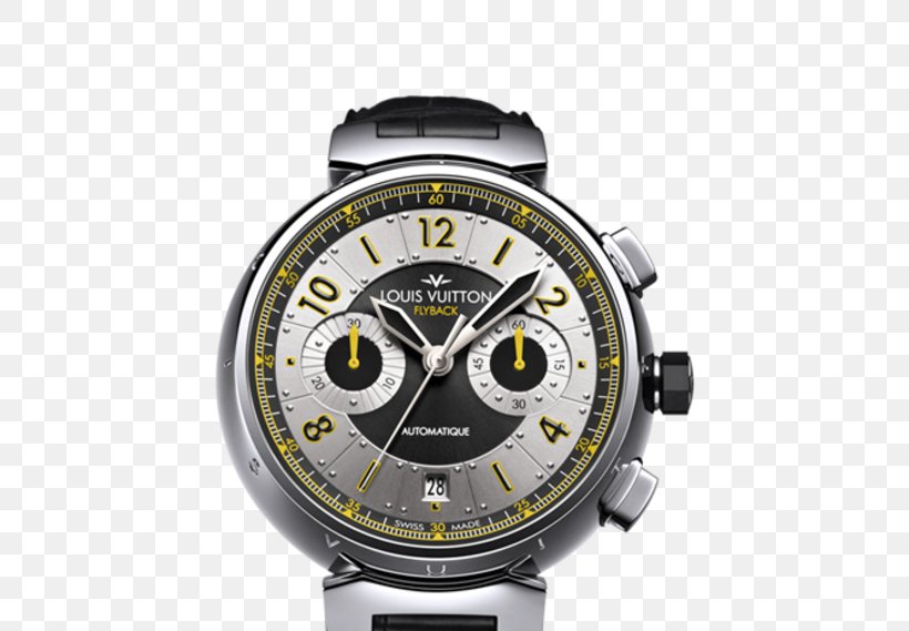 Watch Louis Vuitton Flyback Chronograph Clock, PNG, 640x569px, Watch, Brand, Chronograph, Clock, Clothing Accessories Download Free