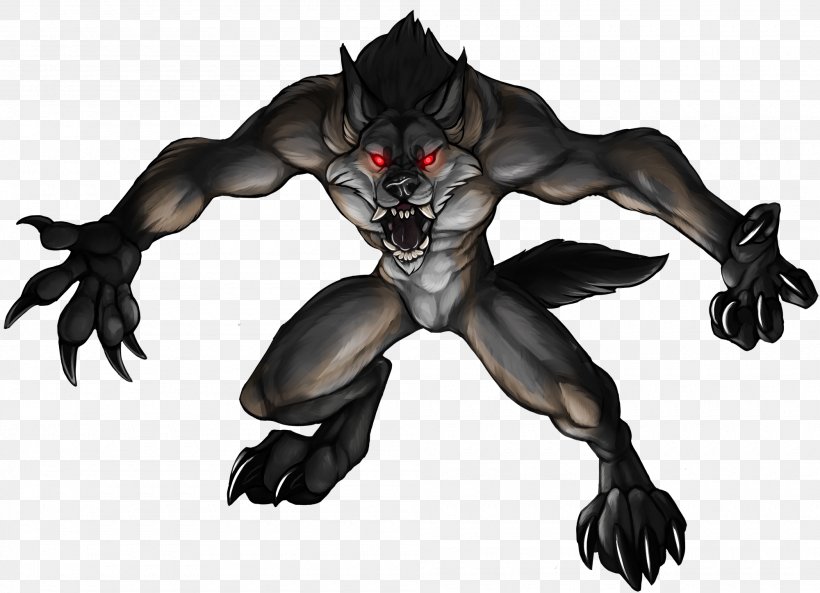 Werewolf Muscle Supervillain Demon, PNG, 2000x1448px, Werewolf, Demon, Fictional Character, Muscle, Mythical Creature Download Free