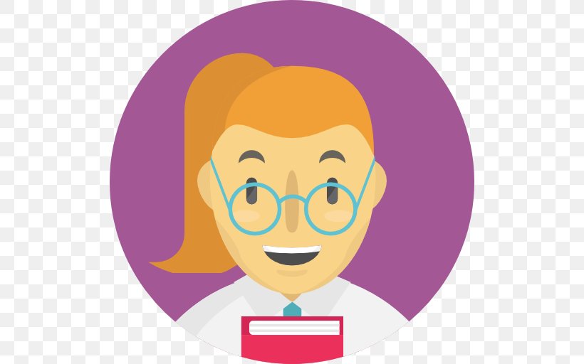 Librarian Smiley Profession Clip Art, PNG, 512x512px, Librarian, Area, Art, Cartoon, Cheek Download Free