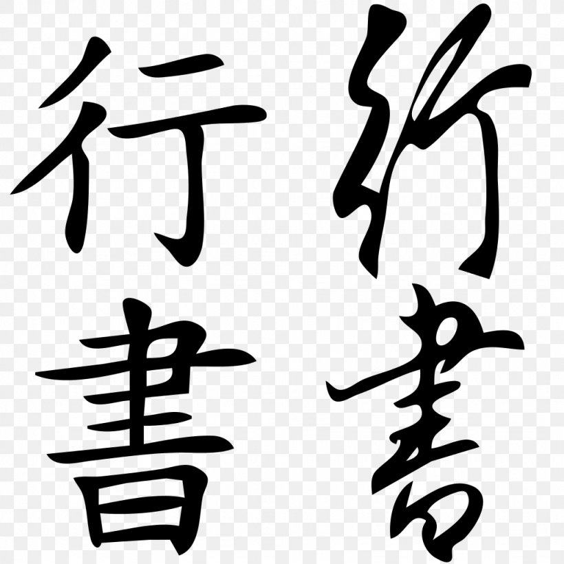 Chinese Characters Chinese Character Classification Semi-cursive Script Seal Script Kanji, PNG, 1024x1024px, Chinese Characters, Art, Artwork, Black, Black And White Download Free