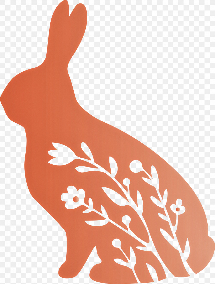 Floral Bunny Floral Rabbit Easter Day, PNG, 2270x3000px, Floral Bunny, Animal Figure, Easter Day, Floral Rabbit, Hare Download Free
