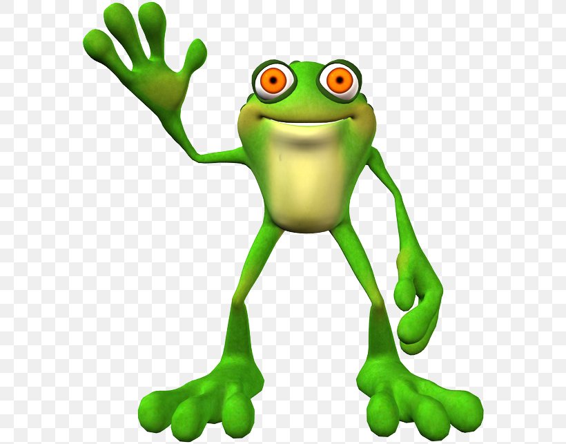 Frog Animation Cartoon, PNG, 586x643px, 3d Computer Graphics, Frog, Amphibian, Animation, Blingee Download Free