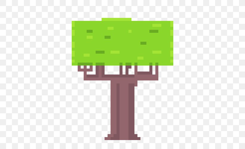 8-bit Color Tree, PNG, 500x500px, 8bit Color, Tree, Bit, Fir, Grass Download Free