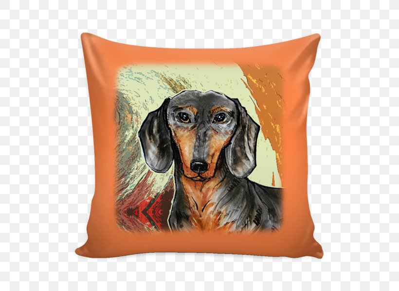 Dog Breed Dachshund Throw Pillows Cushion, PNG, 600x600px, Dog Breed, Bag, Breed, Carnivoran, Cushion Download Free