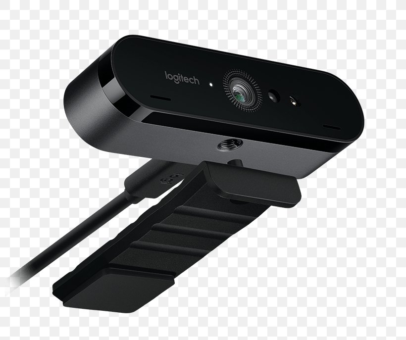 Logitech BRIO 4K Ultra HD Webcam Ultra-high-definition Television Logitech 4K Pro Webcam, PNG, 800x687px, 4k Resolution, Ultrahighdefinition Television, Camera, Camera Accessory, Cameras Optics Download Free