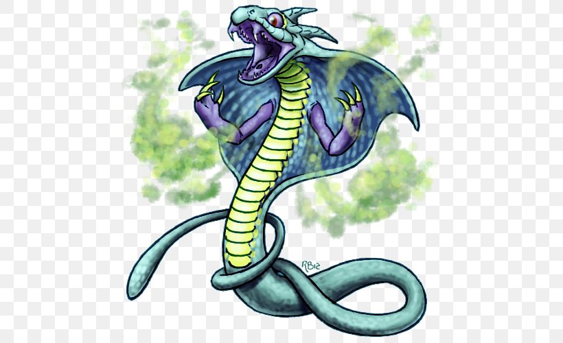 Serpent Dragon Clip Art, PNG, 500x500px, Serpent, Art, Dragon, Fictional Character, Mythical Creature Download Free