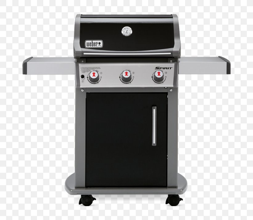 Barbecue Weber Spirit E-310 Weber-Stephen Products Natural Gas Liquefied Petroleum Gas, PNG, 750x713px, Barbecue, Brenner, Gas, Gasgrill, Grilling Download Free