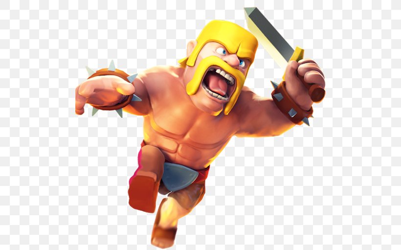 Clash Of Clans Clash Royale Video Game, PNG, 512x511px, Clash Of Clans, Action Figure, Barbarian, Clash Royale, Display Resolution Download Free