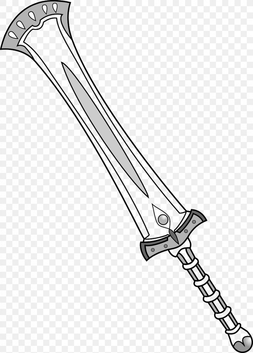 Classification Of Swords Weapon バスタードソード, PNG, 918x1280px, Classification Of Swords, Black And White, Body Jewelry, Cold Weapon, Fantasy Cricket Download Free
