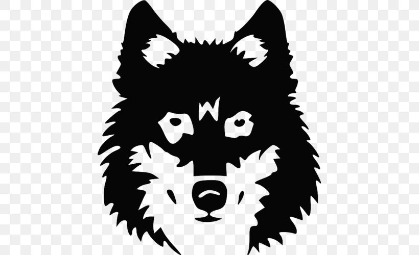 Gray Wolf Clip Art, PNG, 500x500px, Gray Wolf, Art, Black, Black And White, Carnivoran Download Free