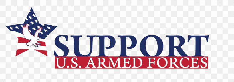 Logo Brand Support US Armed Forces, Inc Font Product, PNG, 2550x900px, Logo, Area, Banner, Blue, Brand Download Free