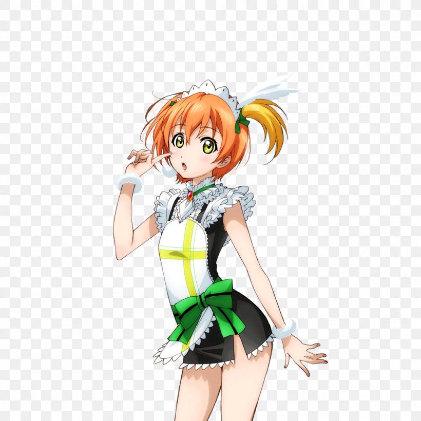 Rin Hoshizora もぎゅっと Love で接近中 Cosplay Costume French Maid Png 1024x1024px Watercolor Cartoon