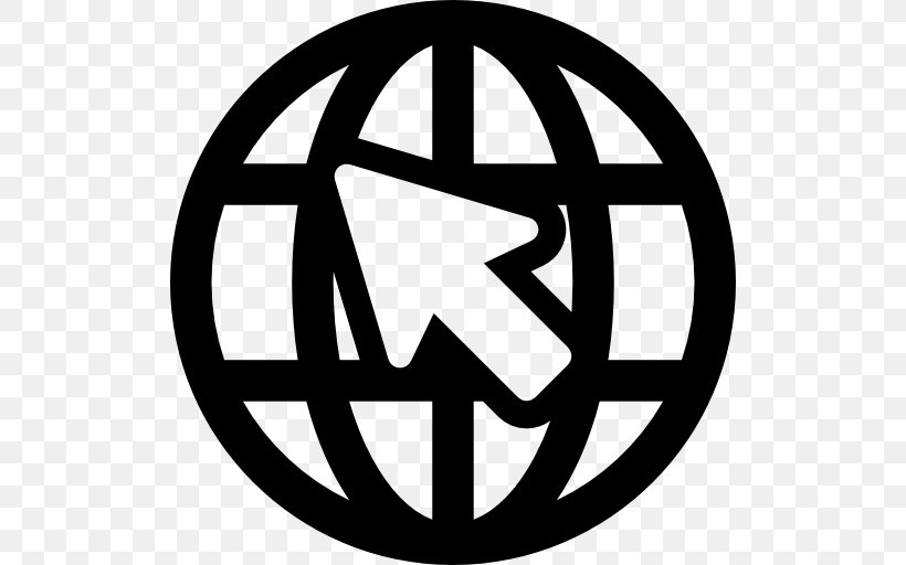 Globe World Icon Design, PNG, 512x512px, Globe, Area, Black And White, Brand, Earth Symbol Download Free