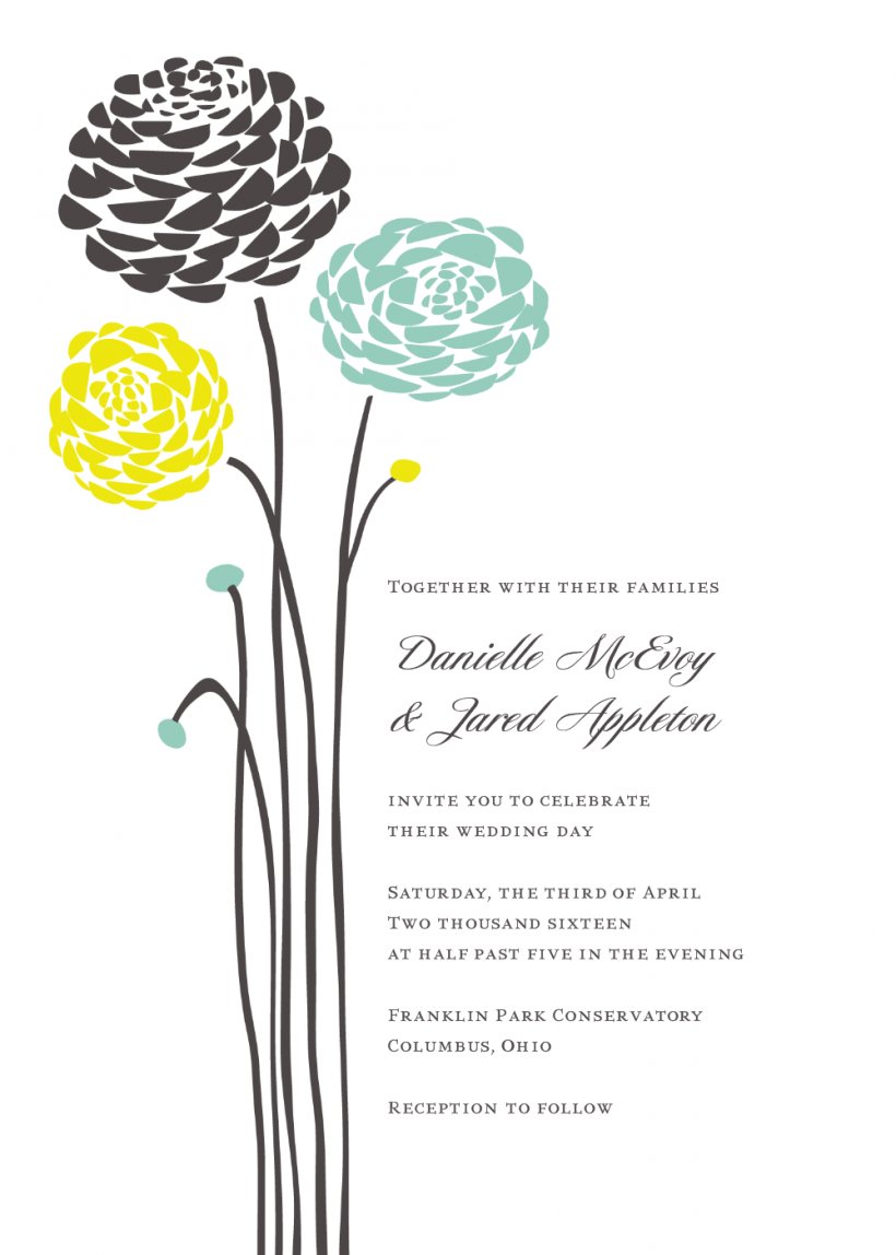 Wedding Invitation Dahlia Flower RSVP, PNG, 1000x1400px, Wedding Invitation, Baby Shower, Birthday, Branch, Color Download Free