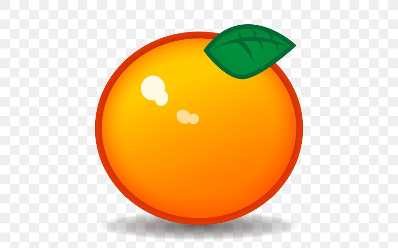Emoji Orange Sticker Tangerine Text Messaging, PNG, 512x512px, Emoji, Apple Color Emoji, Emojipedia, Emoticon, Face With Tears Of Joy Emoji Download Free