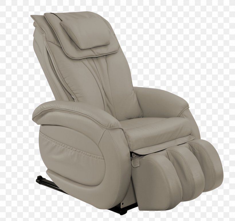 Massage Chair Recliner Furniture, PNG, 1500x1412px, Massage Chair, Beige, Car Seat Cover, Chair, Comfort Download Free