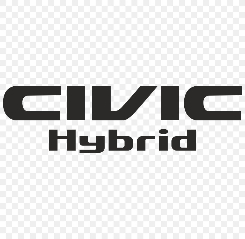 Honda Civic Type R Honda Civic Hybrid Honda Logo Honda CR-X, PNG, 800x800px, Honda Civic Type R, Black, Black And White, Brand, Car Download Free
