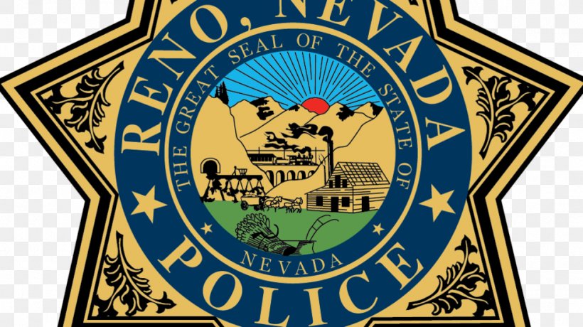 Reno Police Department Police Officer Badge Law Enforcement, PNG, 986x554px, Reno Police Department, Badge, Brand, Crest, Emblem Download Free