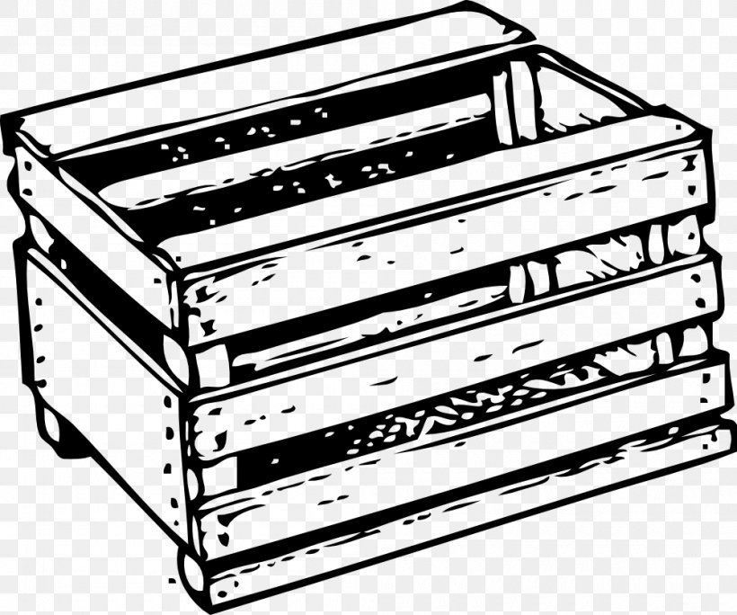 Crate Wooden Box Clip Art, PNG, 1000x835px, Crate, Automotive Exterior, Black And White, Box, Dog Crate Download Free