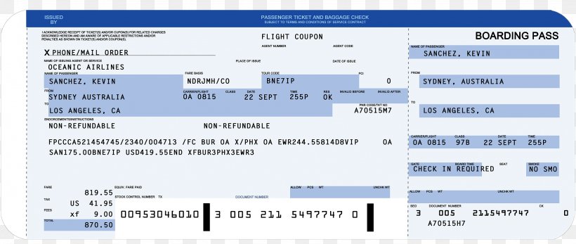 Flight Airplane Airline Ticket Boarding Pass Template, PNG, 2462x1042px, Flight, Air India, Airline, Airline Ticket, Airplane Download Free