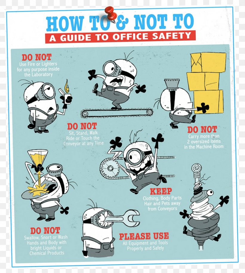 Laboratory Safety Minions Poster Hazard, PNG, 1271x1418px, Safety, Area, Cartoon, Construction Site Safety, Despicable Me Download Free