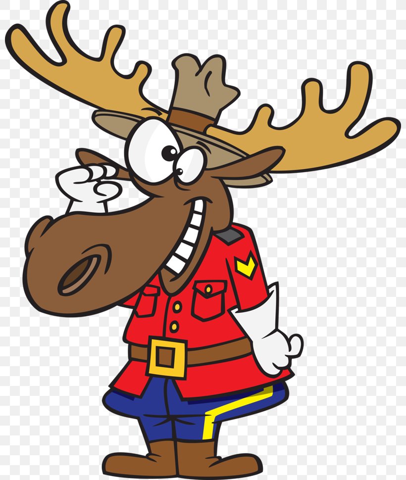 Moose Canada Royal Canadian Mounted Police Clip Art, PNG, 800x970px, Moose,  Artwork, Canada, Christmas, Deer Download