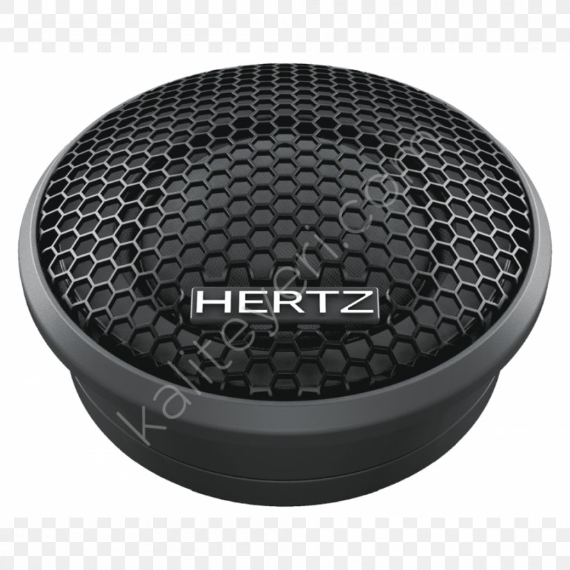 Tweeter Hertz Loudspeaker Car Frequency Response, PNG, 1000x1000px, Tweeter, Car, Car Rental, Electronics, Frequency Response Download Free