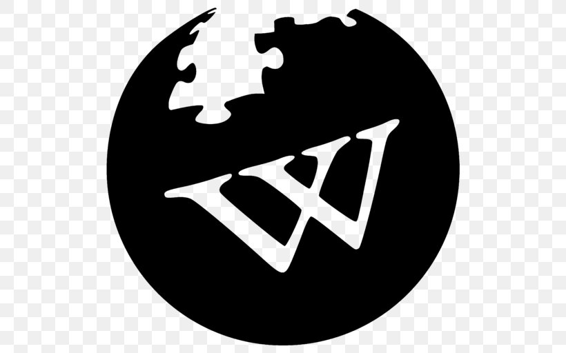 Wikipedia Logo, PNG, 512x512px, Wikipedia, Black And White, Blog, Brand, Encyclopedia Download Free
