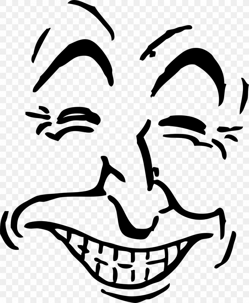 Smiley Emoticon Laughter Clip Art, PNG, 1969x2401px, Smiley, Art, Artwork, Black, Black And White Download Free