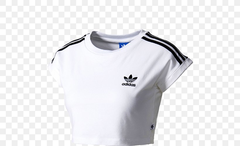 T-shirt Adidas Originals Crop Top, PNG, 500x500px, Tshirt, Active Shirt, Adidas, Adidas Originals, Blouse Download Free