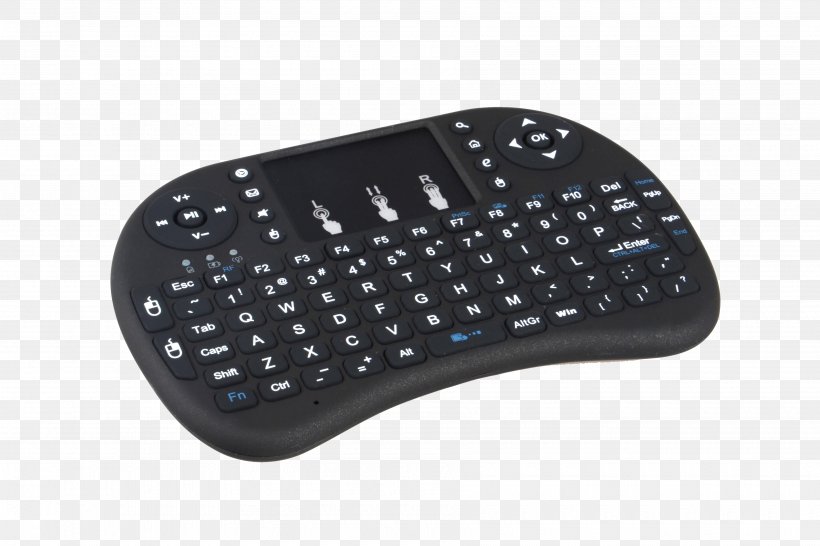 Computer Keyboard Rii I8 Mini Wireless Keyboard Touchpad, PNG, 3600x2400px, Computer Keyboard, Computer Component, Electronic Device, Input Device, Laptop Download Free