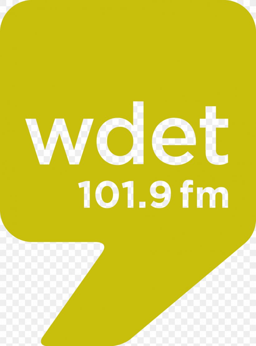 Detroit WDET-FM FM Broadcasting National Public Radio Logo, PNG, 1801x2435px, Detroit, Area, Art, Brand, Fm Broadcasting Download Free