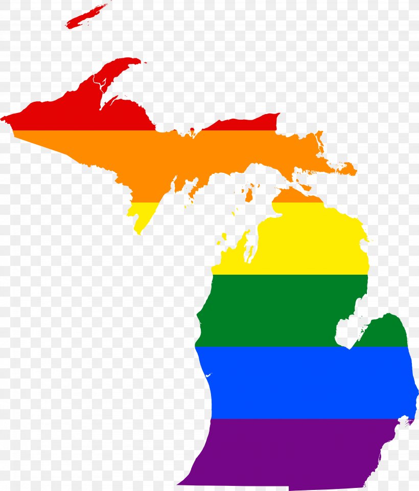 Flag Of Michigan Map Rainbow Flag, PNG, 4096x4796px, Michigan, Area, Art, Artwork, Flag Download Free