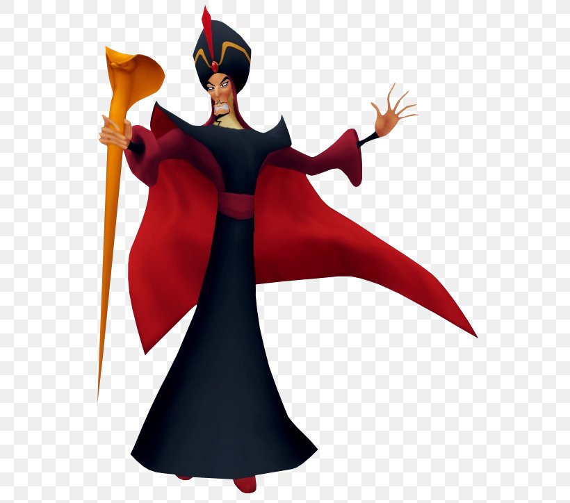 Jafar Kingdom Hearts: Chain Of Memories Kingdom Hearts 358/2 Days Genie, PNG, 590x724px, Jafar, Action Figure, Aladdin, Art, Costume Design Download Free