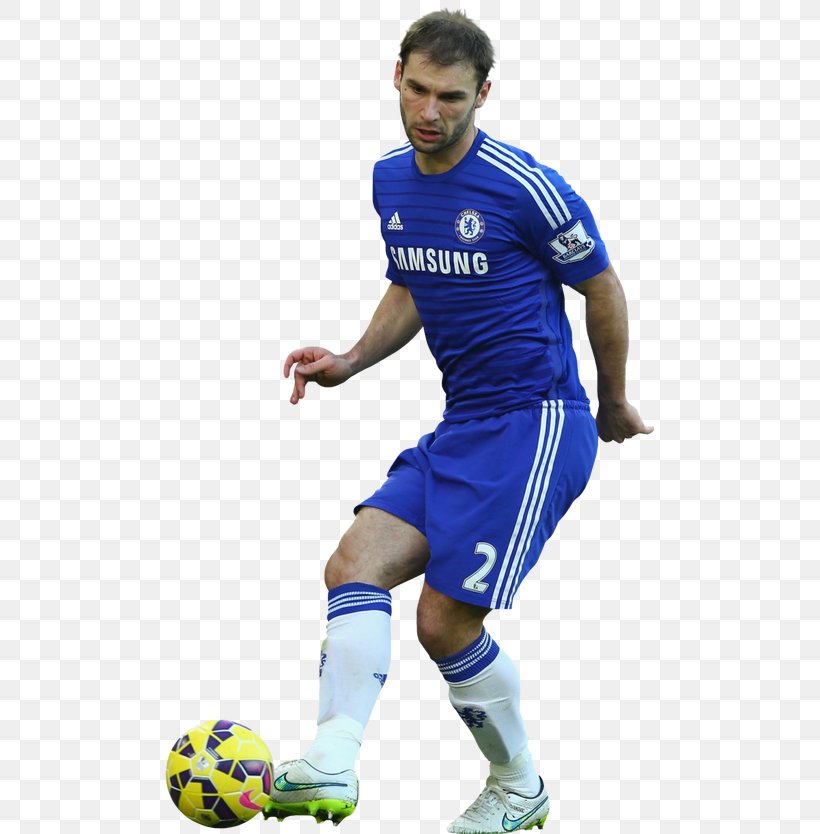 Branislav Ivanović Football Chelsea F.C. Rendering, PNG, 490x834px, Football, Ball, Blue, Chelsea Fc, Clothing Download Free