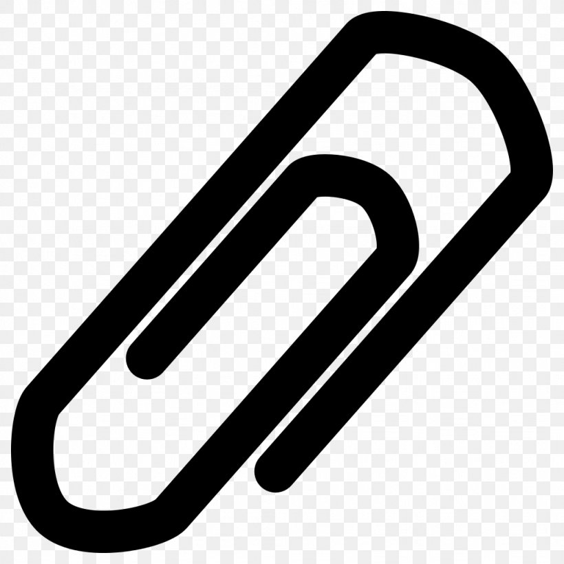 Paper Clip Clip Art, PNG, 1024x1024px, Paper Clip, Area, Black And White, Brand, Drawing Download Free