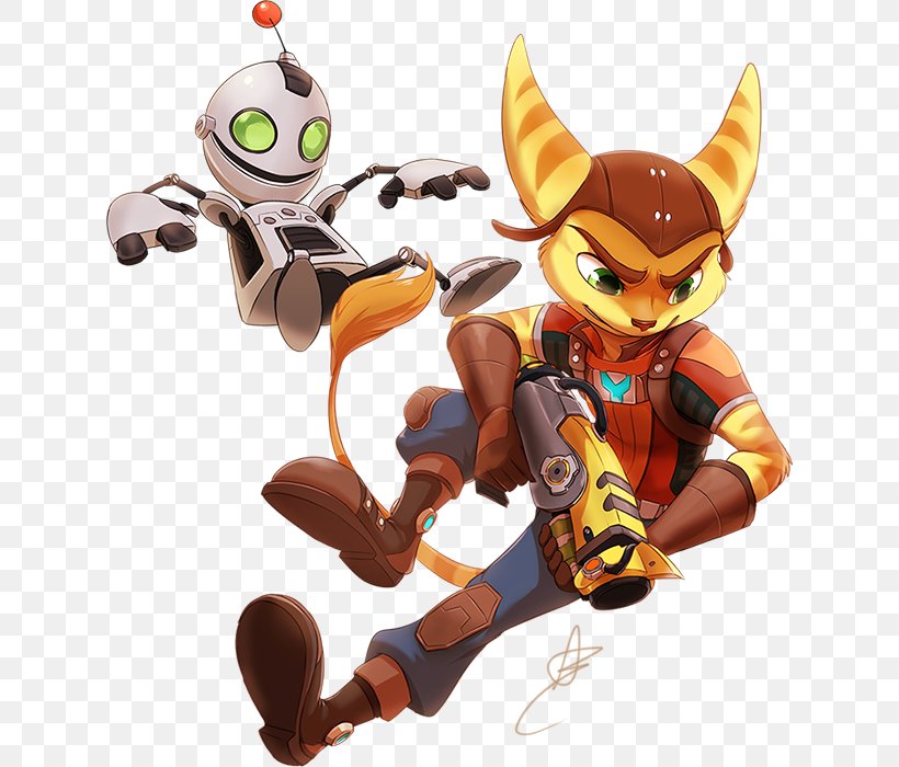 Ratchet & Clank: Going Commando Ratchet: Deadlocked Ratchet & Clank: All 4 One Ratchet & Clank Future: Tools Of Destruction, PNG, 626x700px, Ratchet Clank, Action Figure, Character, Clank, Deviantart Download Free