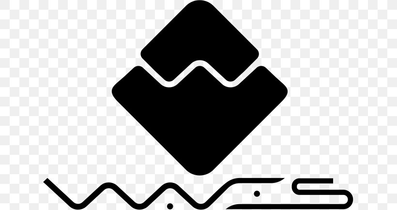 Waves Platform Cryptocurrency Ethereum Initial Coin Offering Bitcoin, PNG, 641x434px, Waves Platform, Bitcoin, Black, Black And White, Blockchain Download Free