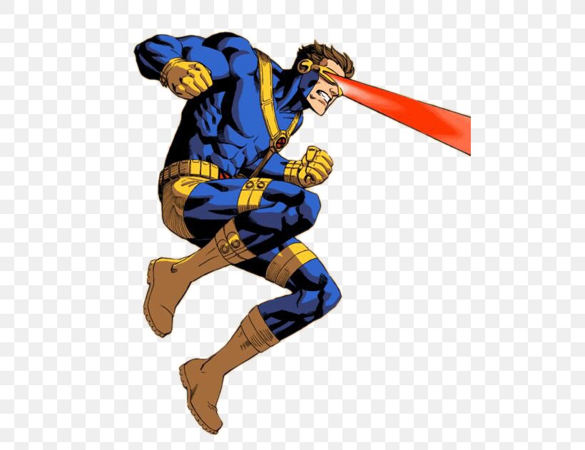 Cyclops Jean Grey Professor X Nightcrawler X-Men, PNG, 500x631px, Cyclops, Art, Baseball Equipment, Cartoon, Comic Book Download Free
