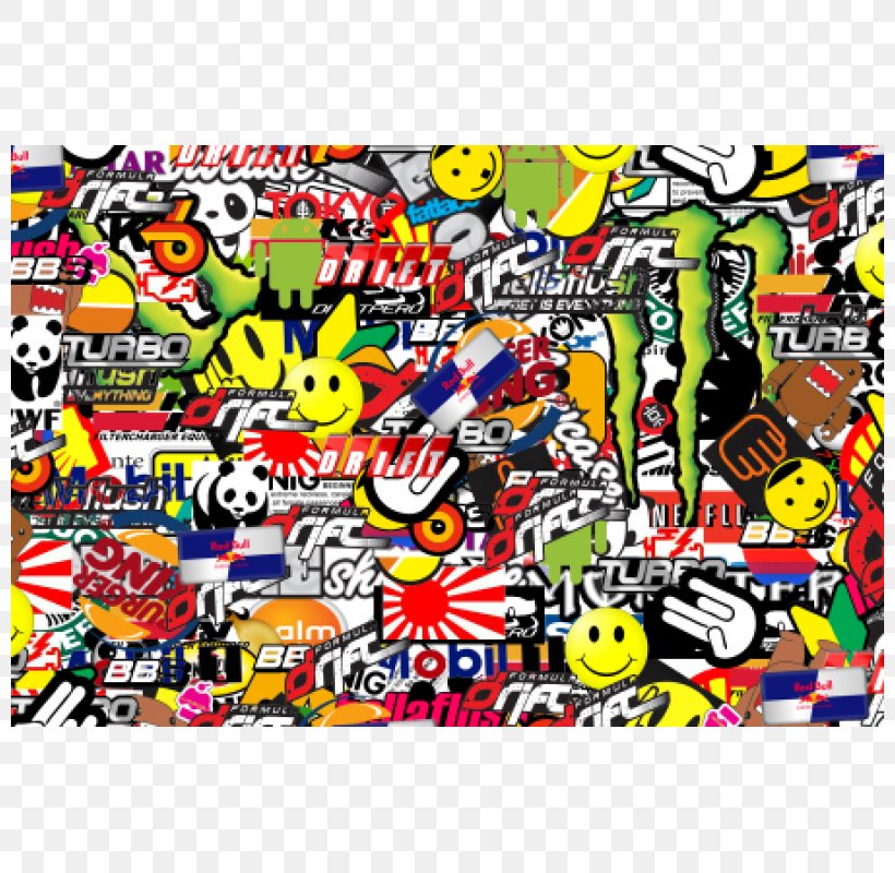 Sticker Bomb Paper Decal Car, PNG, 800x800px, Sticker, Adhesive, Advertising, Art, Bomb Download Free