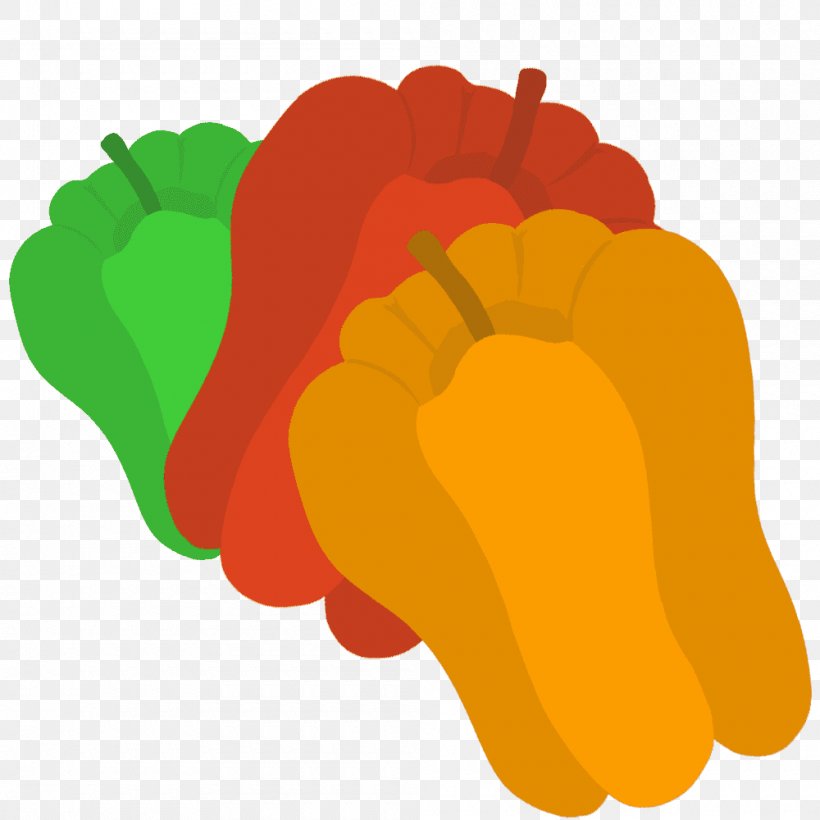 Yellow Orange Green Red Bell Pepper, PNG, 1000x1000px, Yellow, Bell Pepper, Color, Credit, Cuisine Download Free