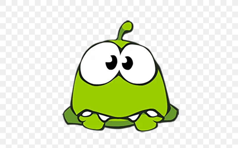Cut The Rope: Experiments Cut The Rope 2 ZeptoLab Sticker, PNG, 512x512px, Cut The Rope Experiments, Amphibian, Area, Artwork, Cut The Rope Download Free