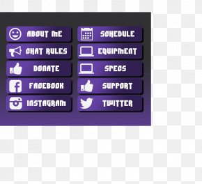 Donate Twitch - Display Device Multimedia Computer Monitors Brand PNG
