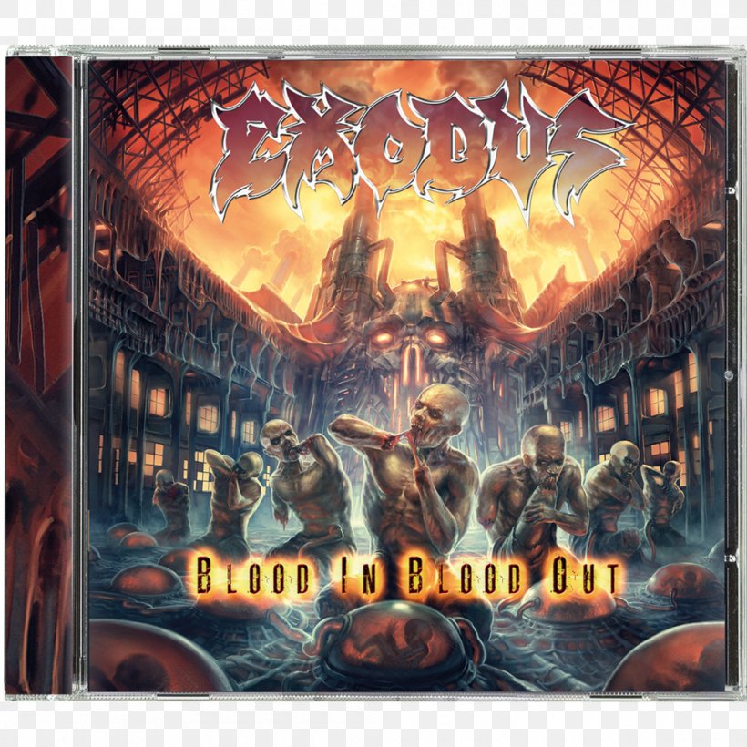 Exodus Blood In, Blood Out Bonded By Blood Album Let There Be Blood, PNG, 1000x1000px, Exodus, Album, Blood In Blood Out, Heat, Kirk Hammett Download Free