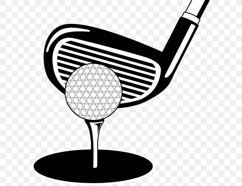 Golf Tees Golf Clubs Golf Course Clip Art, PNG, 606x631px, Golf, Audio, Black And White, Golf Ball, Golf Balls Download Free