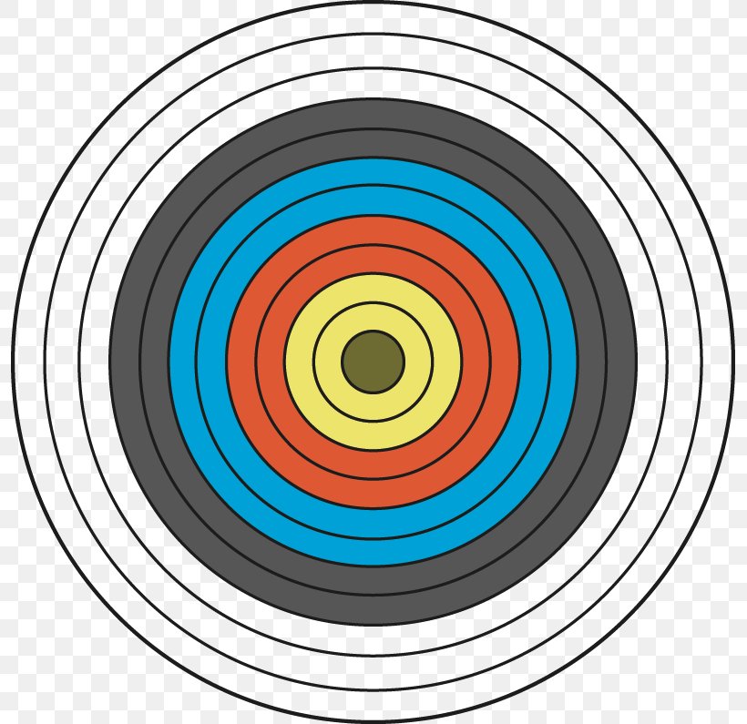Graphic Design Target Archery Circle Pattern, PNG, 795x795px, Target Archery, Archery, Dermis, Shooting Target, Spiral Download Free