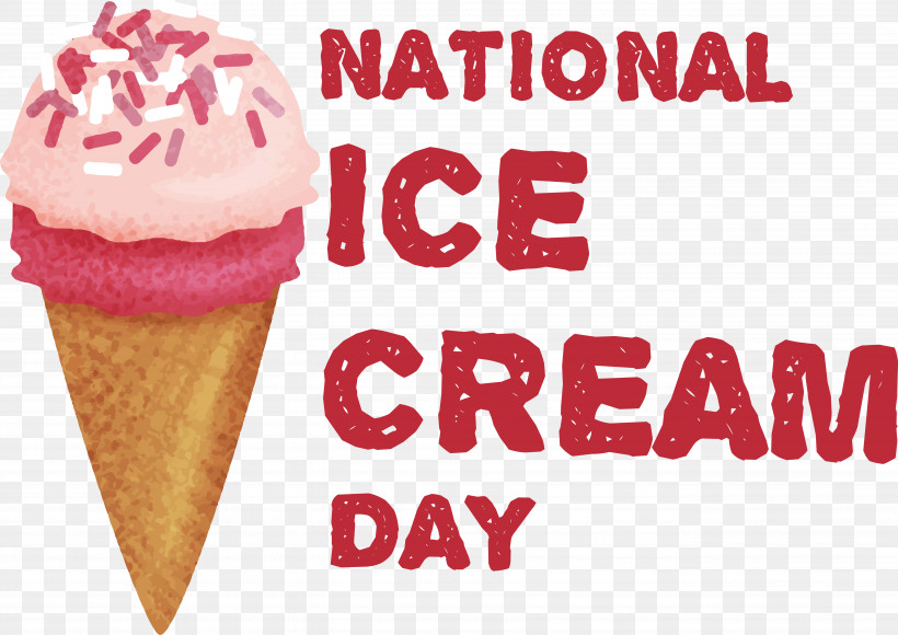 Ice Cream, PNG, 5383x3808px, Ice Cream Cone, Battered Ice Cream, Cone, Cream, Day Download Free