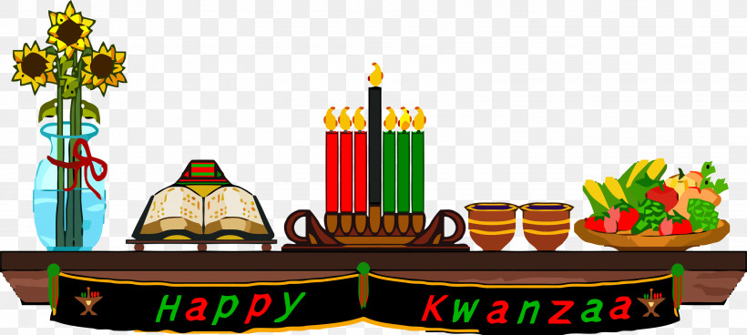 Kwanzaa Happy Kwanzaa, PNG, 2999x1348px, Kwanzaa, Birthday, Birthday Candle, Candle, Happy Kwanzaa Download Free