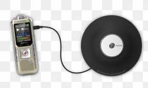 Voice Recorder - Microphone Philips Voice Tracer DVT2510 Dictation Machine Digital Recording Sound Recording And Reproduction PNG