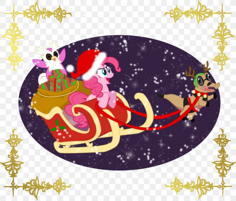 Pony Pinkie Pie Derpy Hooves Christmas DeviantArt, PNG, 968x826px, Pony, Art, Character, Christmas, Christmas Decoration Download Free